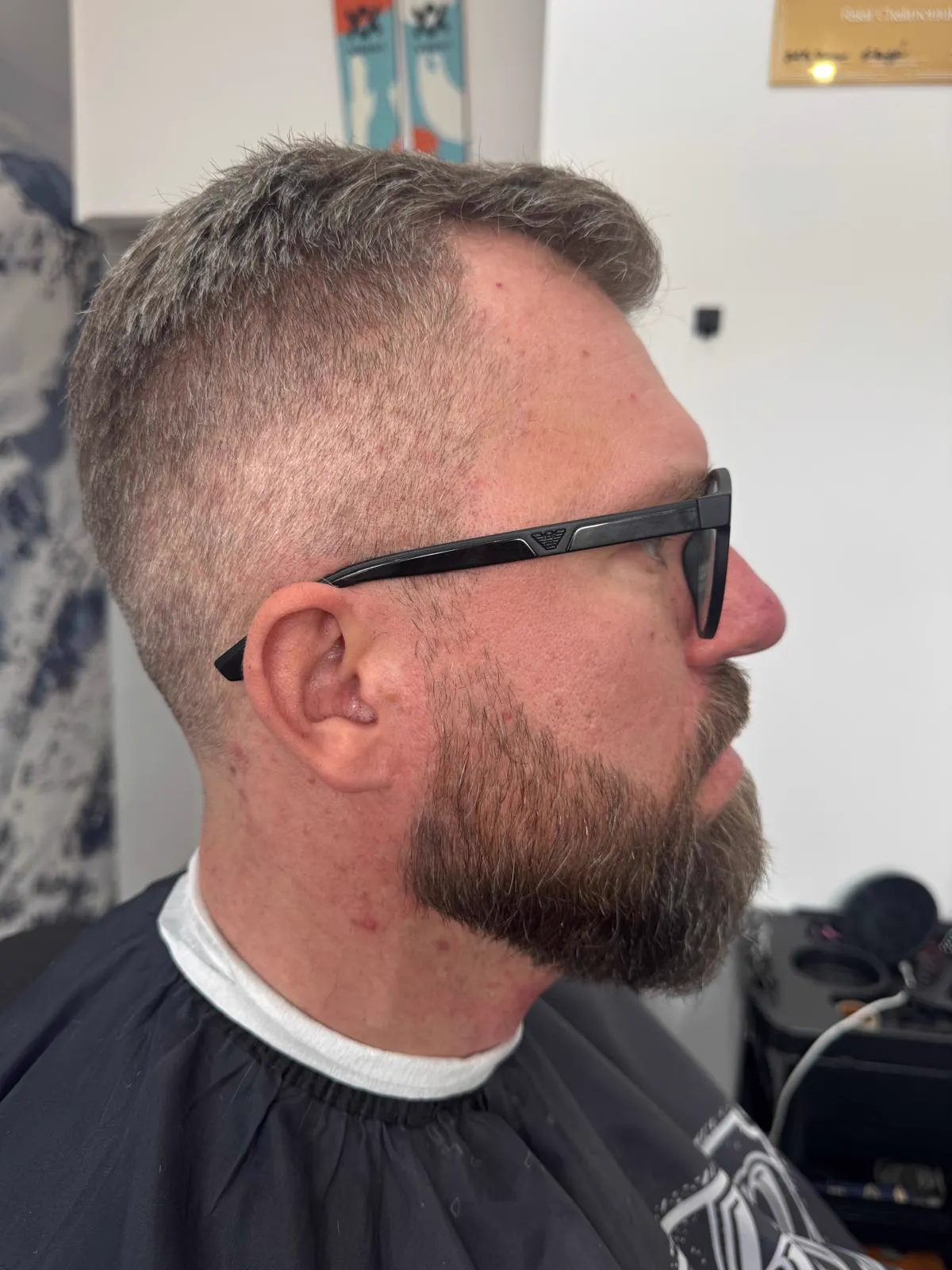 Wnętrze salonu Barber Z Pasją